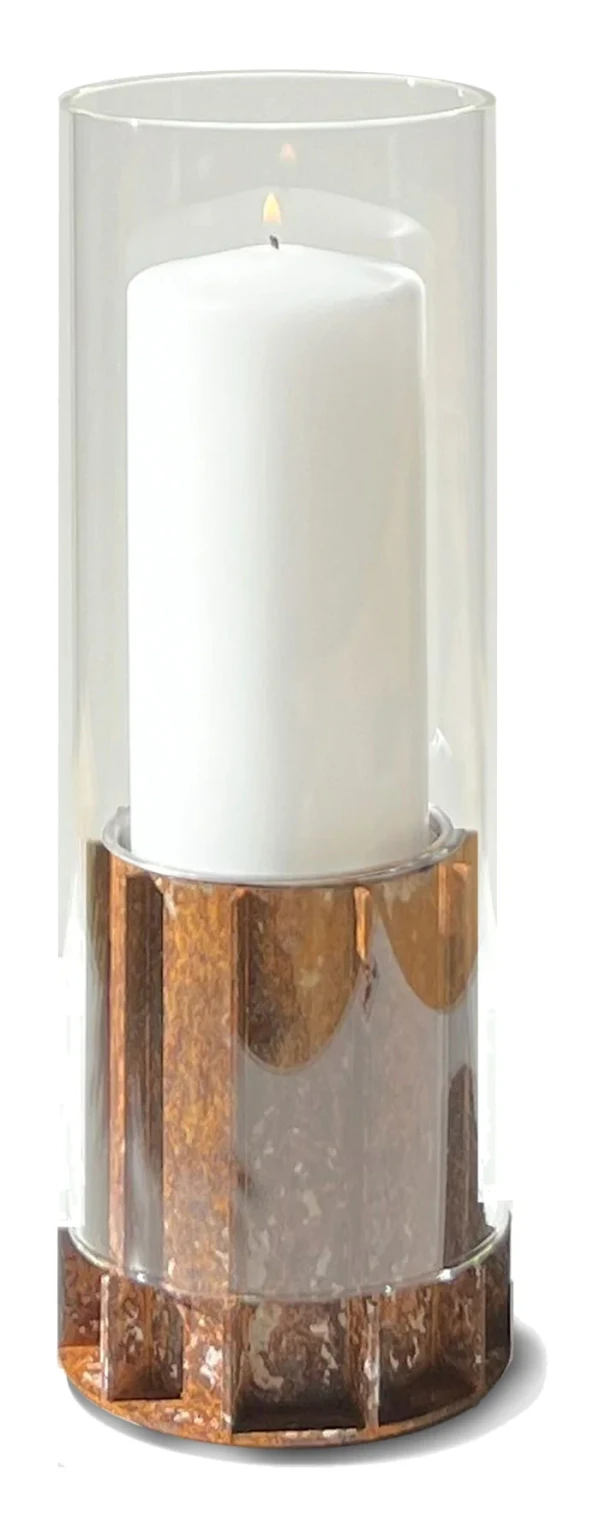 Tommre Spira Lykta Corten Bioetanolkaminer & elkaminer miljöbild